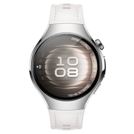 Умные часы Huawei Watch 5 42mm SOC-AL00, 1.5" AMOLED, eSIM, Wi-Fi, Bluetooth 5.2, NFC, WR50, белый