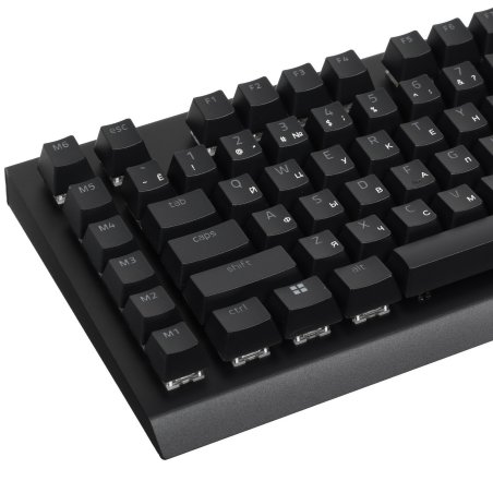 Клавиатура проводная игровая Razer BlackWidow V4 X (Green Switch) - Russian Layout