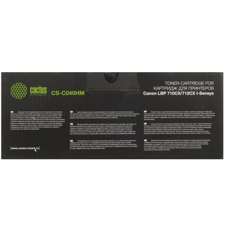 Картридж лазерный Cactus CS-C040HM пурпурный (10000 стр.) для Canon LBP 710CX I-SENSYS/712CX I-SENSYS