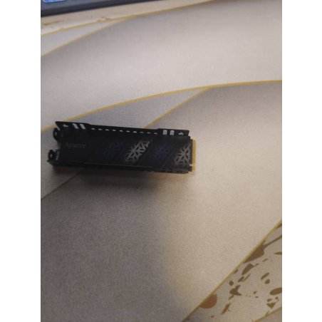 Накопитель SSD Apacer AS2280P4U PRO, 512Gb, PCIe 3.0 x4, M.2 2280, NVMe, R/W 3500/2300, с радиатором