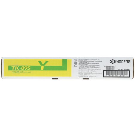 Картридж лазерный Kyocera TK-895Y (1T02K0ANL0) желтый для FS-C8020MFP/C8025MFP/FS-C8520MFP/C8525MFP 6000 стр