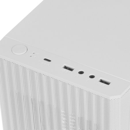 Компьютерный корпус AeroCool / Formula Air Mesh G1 белый без БП mATX 1x80мм 2xUSB 2.0 1xUSB3.1 audio bott PSU