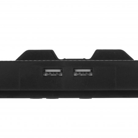 Подставка для ноутбука Digma D-NCP170-4 17"390x280x28мм 2xUSB 4x 70/125ммFAN 750г черный
