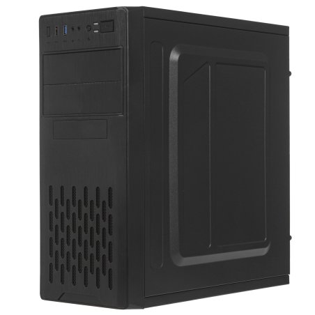 Компьютерный корпус Miditower ExeGate CP-606U-AB400 (ATX, AB400 с вент. 8см, 1*USB/1*USB 3.0, аудио)