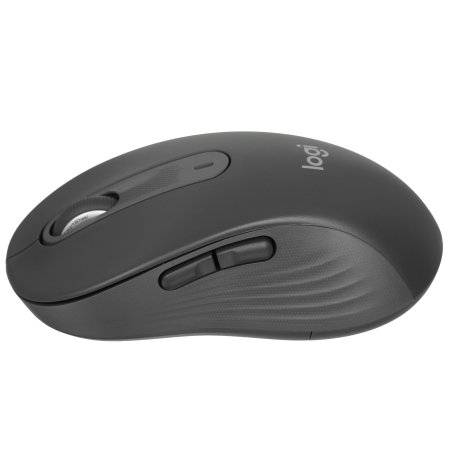 Мышь беспроводная Logitech Signature M650 L графитовый, 4000 dpi, радиоканал, Bluetooth, USB, кнопки - 5