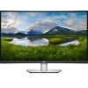 Монитор 31.5" Dell S3221QSA VA 3840x2160, 60 Гц, 4 мс, 16:9, 300 кд/м², 2xHDMI 2.0, DP 1.2, 3.5 мм, USB Hub (3x USB 3.0), FreeSync, динамики (2x5 Вт), изогнутый экран (1800R), черный