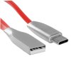 Кабель USB2.0 Cablexpert CC-G-USBC01R-1M, AM/Type-C, серия Gold, длина 1м, красный, блистер