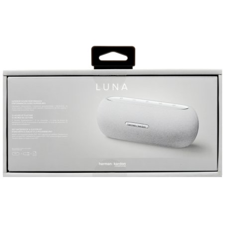 Колонка портативная Harman Kardon Luna Google Assistant, Amazon Alexa серый 40W 1.0 BT/Wi-Fi 4800mAh (HKLUNAGRYEU)
