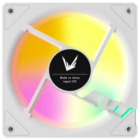 Вентилятор для корпуса Formula Floe 12WH ARPW Reverse ARGb белый, 120 мм, 1500 об/мин, 20.15 дБ, 4 pin