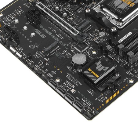 Материнская плата ASUS TUF GAMING A620M-PLUS, AM5, AMD A620, 4xDDR5, 4xSATA, 2xM.2, 1xPCI-E 4.0 x16, 2xPCI-E x1, 2xDP, 1xHDMI, 1x 2.5Gb LAN, 2xUSB-A 3.2 Gen 1, 4xUSB-A 2.0, 3x3.5 мм, 7.1, Micro-ATX