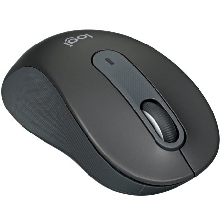 Мышь беспроводная Logitech Signature M650 графитовый, 4000 dpi, радиоканал, Bluetooth, USB, кнопки - 5