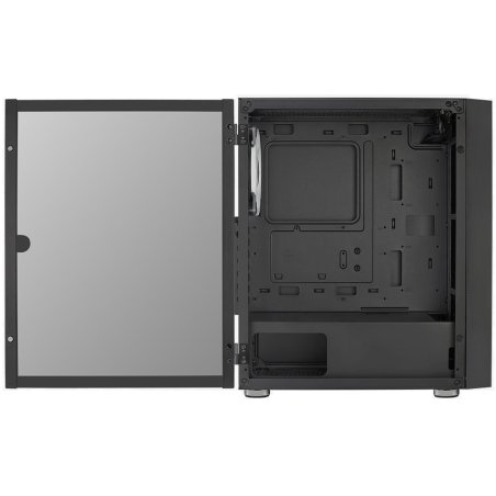 Компьютерный корпус Aerocool / Formula Graphite-G-BK-v2 черный без БП ATX 3x140мм 2xUSB 3.0 audio