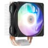 Кулер для процессора Cooler Master Hyper 212 ARGB черный, 120 мм, алюминий/медь, 1800 об/мин, 27 дБ, 4 pin, 150 Вт, 157 мм