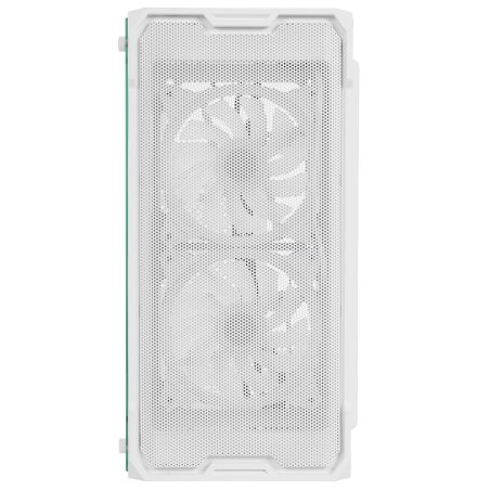 Компьютерный корпус Оклик OCC-MN302F белый без БП mATX 1xUSB 2.0 1xUSB 3.0 audio