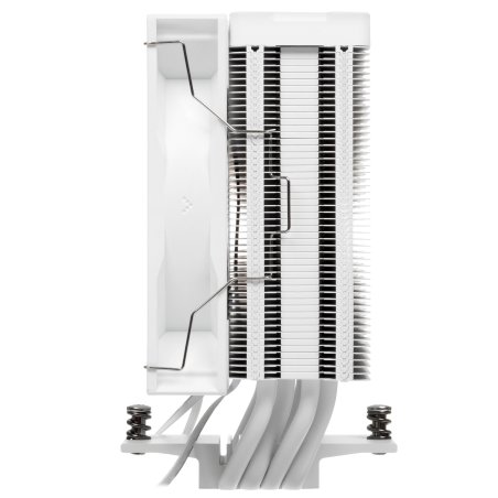 Кулер для процессора DEEPCOOL AG400 DIGITAL WH ARGb белый, 120 мм, алюминий/медь, 2100 об/мин, 31.6 дБ, 4 pin, 220 Вт, 152.7 мм