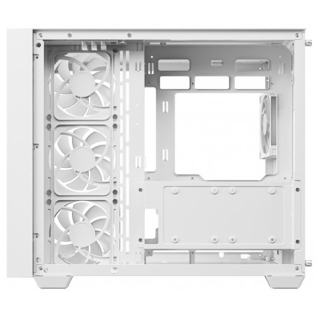 Корпус DeepCool CG530U 4F White, Midi-Tower, белый, 4 x 120 мм