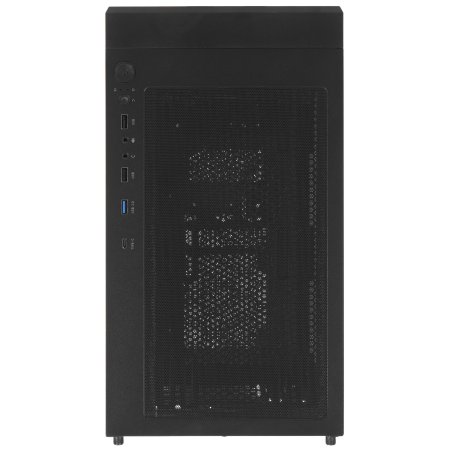 Компьютерный корпус Accord 3501 черный без БП ATX 2xUSB 2.0 1xUSB 3.0 1xUSB3.1 audio bott PSU