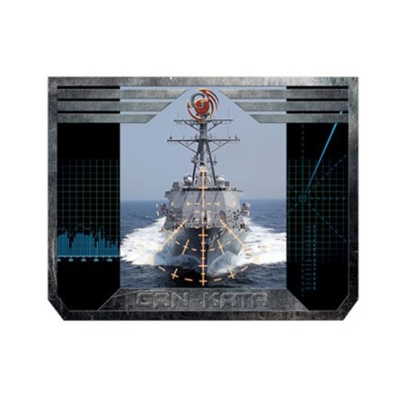 Коврик Dialog Gan-Kata PGK-07 warship - игровая поверхность для мыши c цветным рисунком