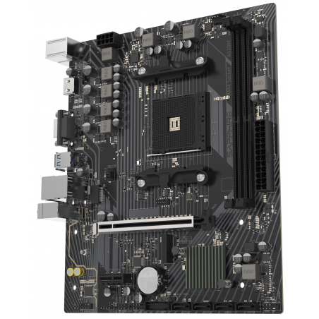 Материнская плата Sapphire A520M-E A520, AM4, 2*DDR4, 1*PCIEx16, 1*PCIEx1, 1*M.2, 6*USB3.2Gen1, 4*USB2.0, 4*SATA3.0, 1G, HDMI, M-ATX, RTL