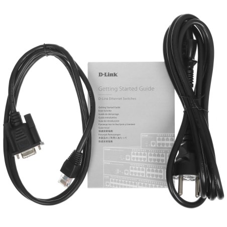 Коммутатор управляемый D-Link DGS-1210-10P/ME 2 уровня с 8 портами 10/100/1000Base-T с поддержкой PoE и 2 портами 1000Base-X SFP