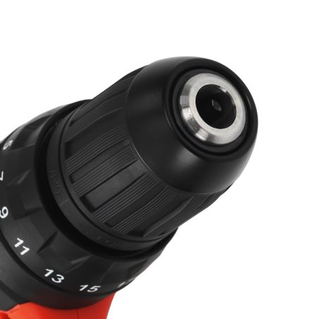 Шуруповерт ударный аккумуляторный KLECO KE18DM-15 (18В, Li-ion-1шт, 1,5 А·ч, 30Нм, З/У, биты 32шт, сверла 9шт дерево/металл)