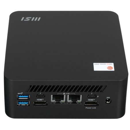 Мини ПК MSI Cubi NUC 1M-052BRU Core 5 120U (1.4) Graphics CR noOS GbitEth WiFi BT 120W черный (936-B0B111-080)