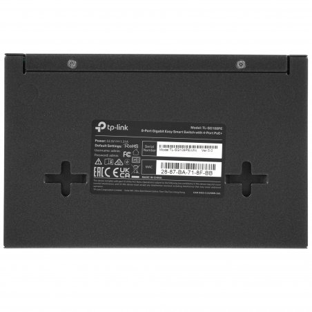 Коммутатор TP-Link SMB TL-SG108PE Easy Smart гигабитный 8-портовый коммутатор с 4 портами PoE