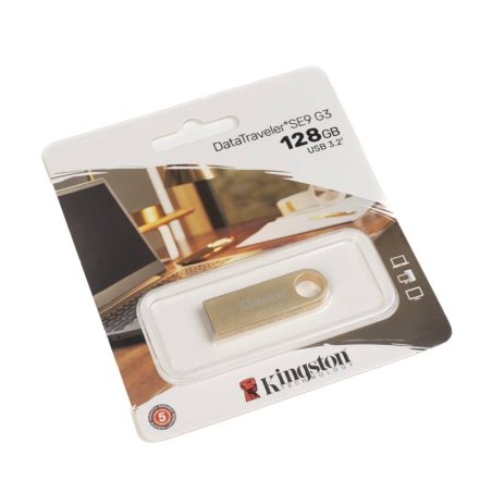 Флешка USB Kingston 256Gb DataTraveler SE9 DTSE9G3/256Gb USB 3.0 серебристый