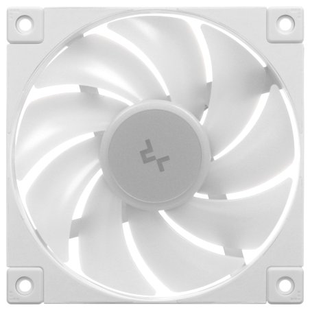 Вентилятор для корпуса DEEPCOOL FD12 белый, 120 мм, 2050 об/мин, 26.9 дБ, 4 pin