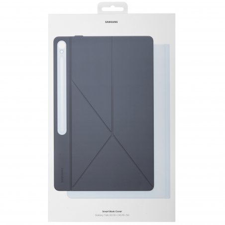 Чехол Samsung для Tab S10 FE+ Smart Book Cover поликарбонат/полиуретан голубой (EF-BX620PLEGRU)