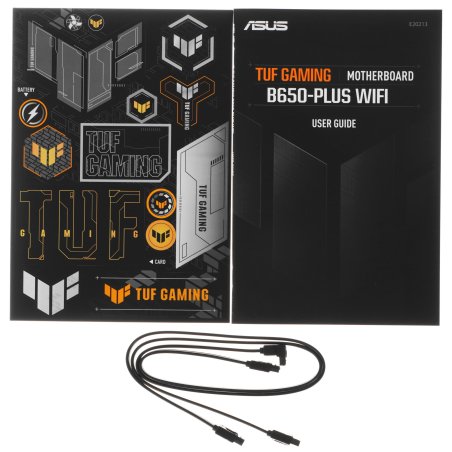Материнская плата ASUS TUF GAMING B650-PLUS WIFI, AM5, AMD B650, 4xDDR5, 4xSATA, 3xM.2, 1xPCI-E 4.0 x16, 1xPCI-E 4.0 x4, 2xPCI-E x1, 1xHDMI, 1xDP, 1x 2.5Gb LAN, 2xUSB-A 3.2 Gen 2, 4xUSB-A 2.0, 1xUSB-C 3.2 Gen 2, 5x3.5 мм, 7.1, ATX