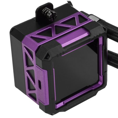 Система водяного охлаждения Thermalright Frozen Warframe 360 ARGb Soc-AM5/AM4/1200/1700/1851 белый 4-pin 29.8dB Al LCD Ret (F-WFRAME-360-WH-ARGb)