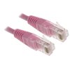 Патч-корд UTP Cablexpert кат.5e, 0.5м, литой, многожильный, розовый