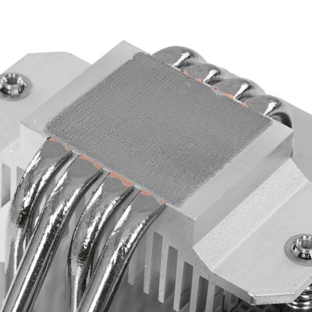 Кулер для процессора JONSBO PISA A4 (250W, 4-pin PWM, 153mm, Al/Cu, 4x6mm, 1x120mm, 81.27CFM, 36.8dBA, 1850RPM, S: 1851/1700/1200/115X/2011, AM4/AM5 Grey)