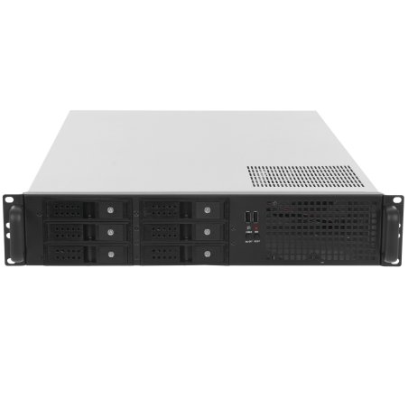 Серверный корпус ExeGate Pro 2U660-HS06 (RM 19", высота 2U, глубина 660, без БП, 6xHotSwap, USB)