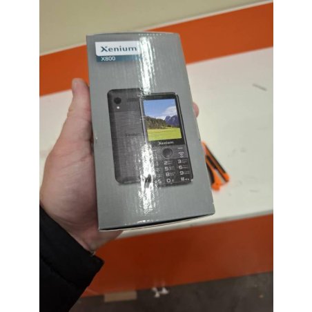 Мобильный телефон Xenium X800 черный моноблок 2Sim 2.8" 240x320 Spreadtrum ThreadX RTOS 0.3Mpix GSM900/1800 MP3 FM microSD max32Gb