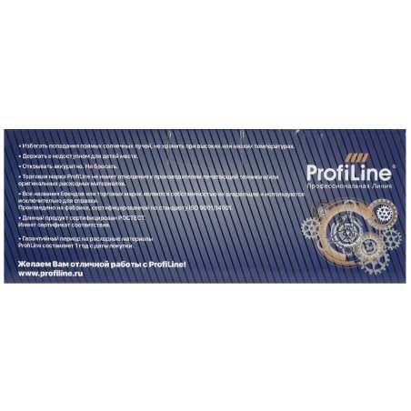 Картридж струйный ProfiLine PL-PFI-102C для принтеров Canon IPF510/IPF605/IPF610/IPF650/IPF655/IPF710/IPF750/IPF755/IPF760/IPF765 с чернилами Cyan