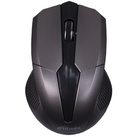 Мышь беспроводная Ritmix RMW-506 черный, 1000 dpi, радиоканал, USB, кнопки - 3