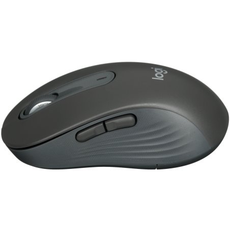 Мышь беспроводная Logitech Signature M650 L графитовый, 4000 dpi, радиоканал, Bluetooth, USB, кнопки - 5