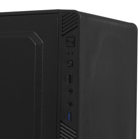 Компьютерный корпус Aerocool / Formula Qs-180 черный без БП mATX 1x80мм 2xUSB 2.0 1xUSB 3.0 audio