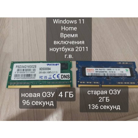 Оперативная память Patriot, DDR3, 4Gb, (1x4 Gb,), 1600 MHz, CL11, SO-DIMM