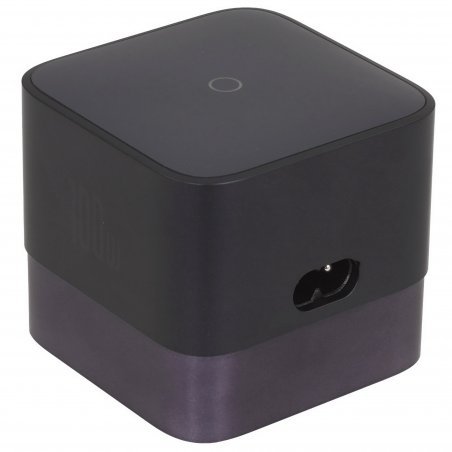 Сетевое зарядное устройство Baseus EnerCore CJ11 Fast Charger with Retractable Cable 3C 67W EU Cosmic Black, E0121E00