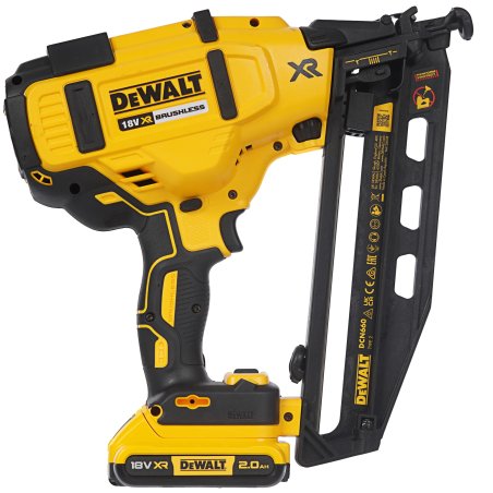 Аккумуляторный шпилькозабивной пистолет DeWalt DCN660D2, 18 В XR, 2 АКБ 2 А·ч