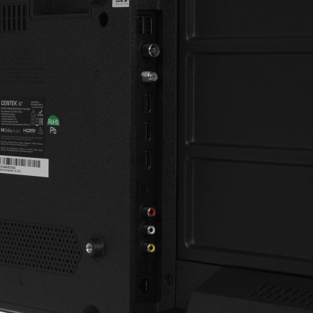 Телевизор Centek 43" CT-8843 черный FHD LED Smart