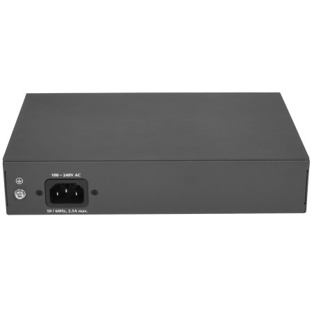 Коммутатор неуправляемый PoE ORIGO Unmanaged Switch 8x1000Base-T PoE, 2x1000Base-X SFP, PoE Budget 120W, 19" w/brackets