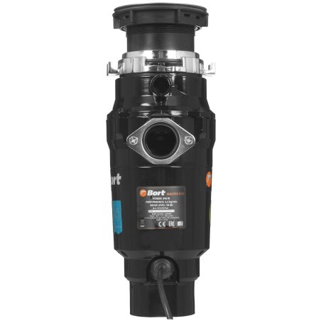 Измельчитель пищевых отходов Bort MASTER ECO (91275752) Число ступеней измельчения 2 ; Система шумоизоляции Да ; Мощность 390 Вт; Объем камеры 1000 мл; Материал камеры Металл ; Система защиты от перегрузки и заклинивания; Скорость холостого хода 2600 об/м
