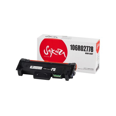 Картридж лазерный Sakura 106R02778 для Xerox Phaser 3052/3260/ WC3215/3225, черный, 3000 к.