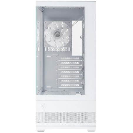 Компьютерный корпус MSI MAG Pano 110R PZ белый без БП ATX 6x120мм 7x140мм 2xUSB 3.0 1xUSB3.1 audio AirDuct bott PSU