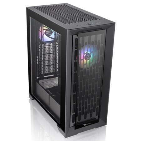 Компьютерный корпус Thermaltake CTE T500 TG ARGb черный без БП ATX 3x140мм 2xUSB3.0 1xUSB3.1 audio bott PSU