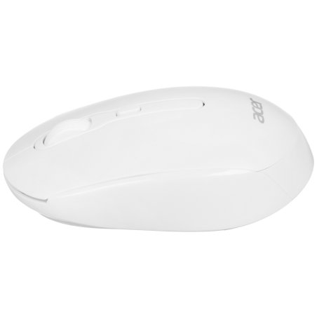 Мышь беспроводная Acer OMR308 белый, 1600 dpi, радиоканал, Bluetooth, USB, кнопки - 4
